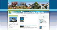 Desktop Screenshot of champagne-sur-seine.fr